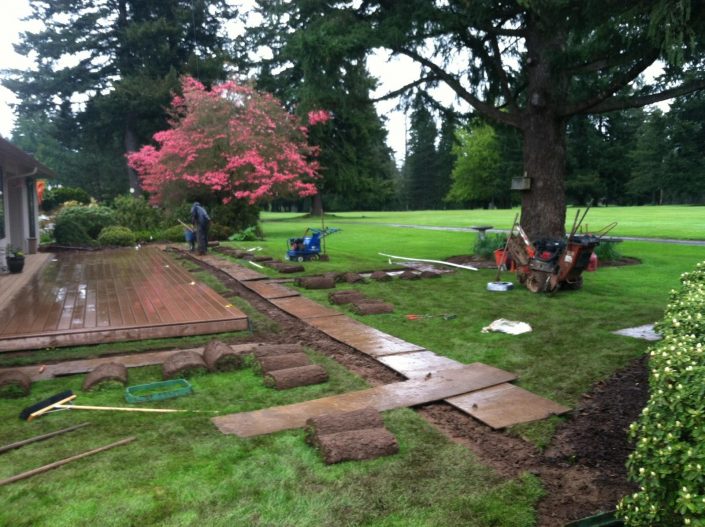 during-sprinkler-installation-boring-or During sprinkler installation. Oregon.